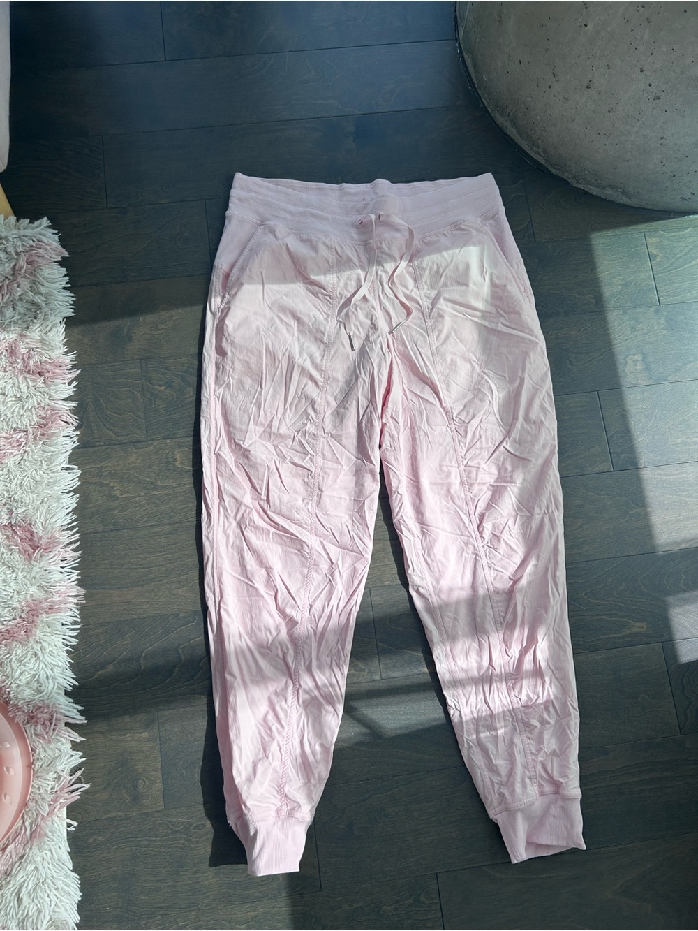 lululemon athletica dance studio joggers pink